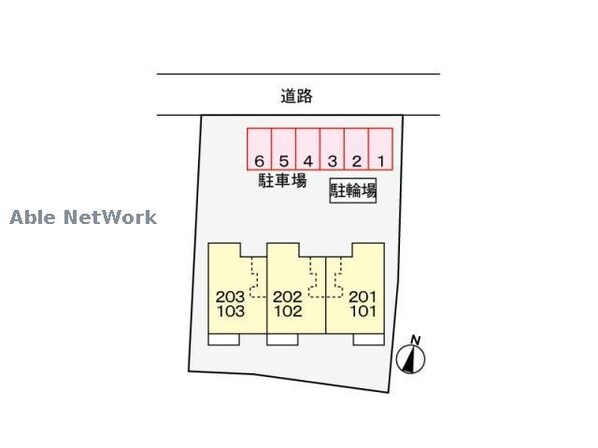 グリッド　オン（高崎市下和田町）の物件外観写真